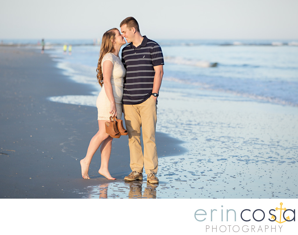 wrightsville beach engagement session