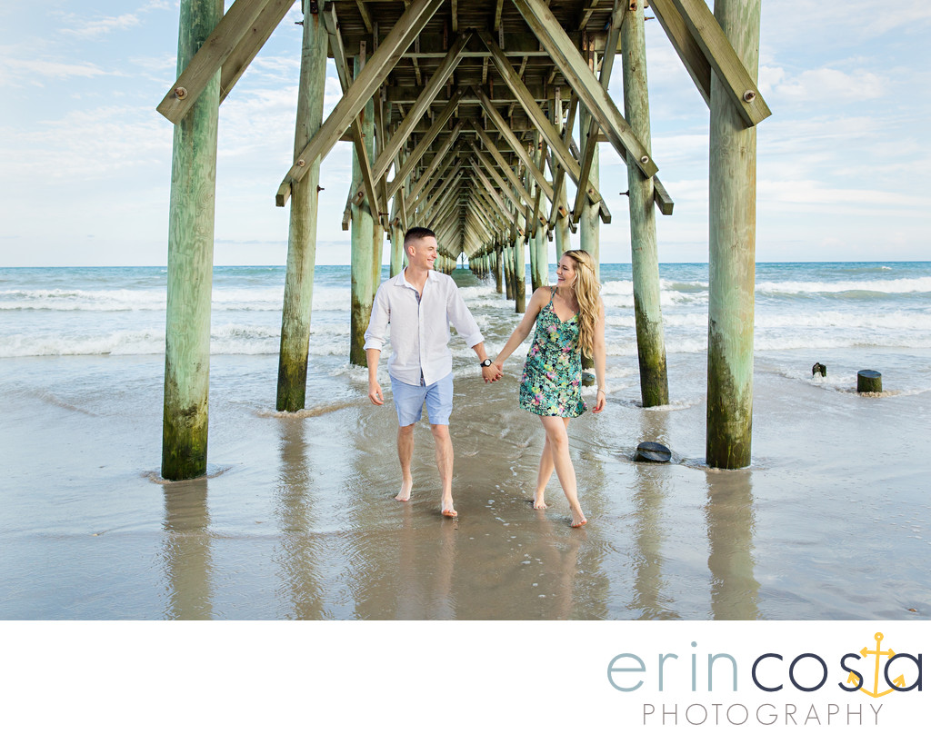 Topsail Beach Engagement Pictures
