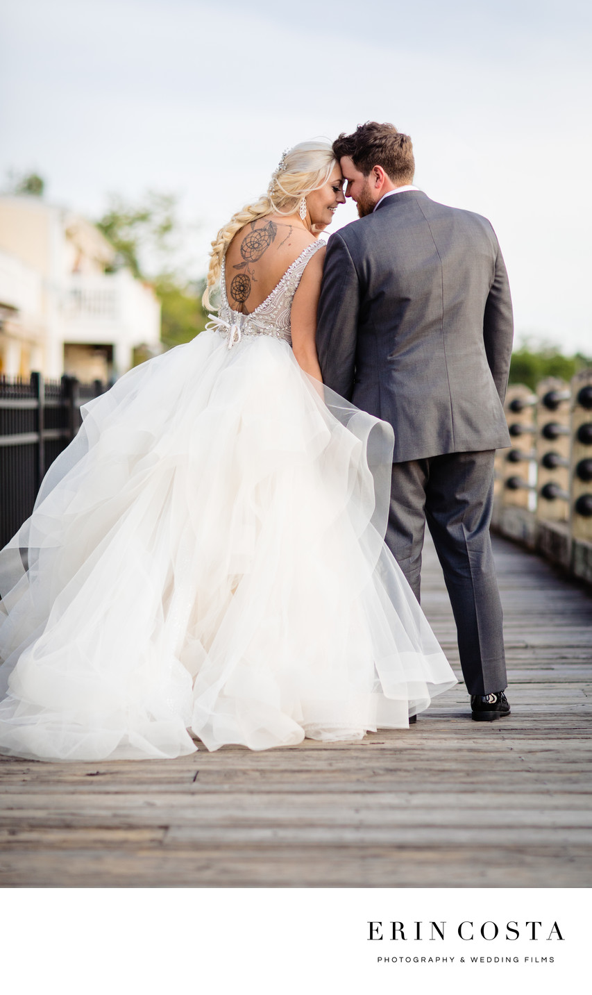 Riverwalk Downtown Wilmington Wedding Photos