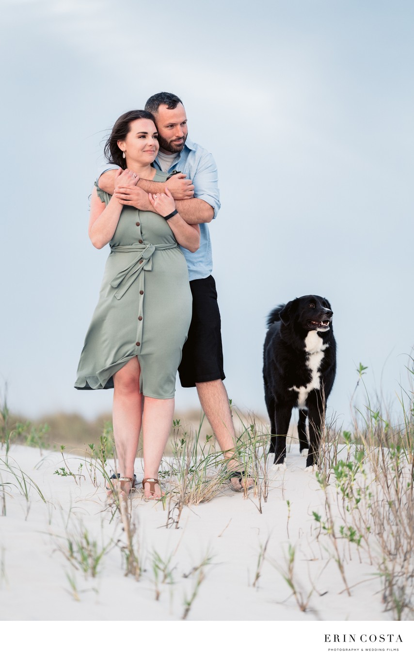 Serenity Point Topsail Engagement Photos