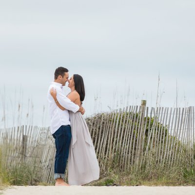 Winter Engagement Session Wrightsville Beach