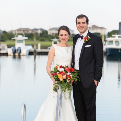 Figure Eight Island Yacht Club Wedding Photos