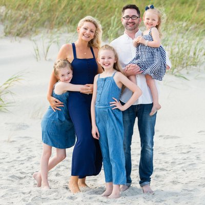 Topsail Island NC Family Pics 