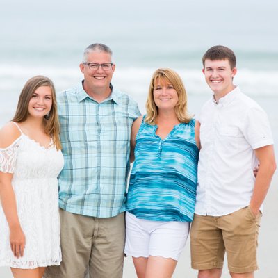 Bold Bright Topsail Beach Family Portraits