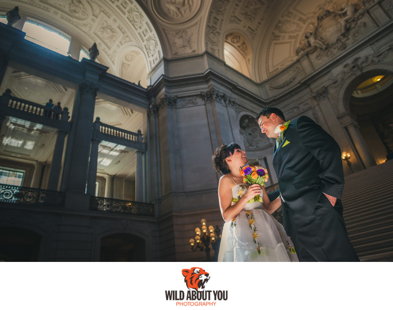 elopement photographer SF city hall