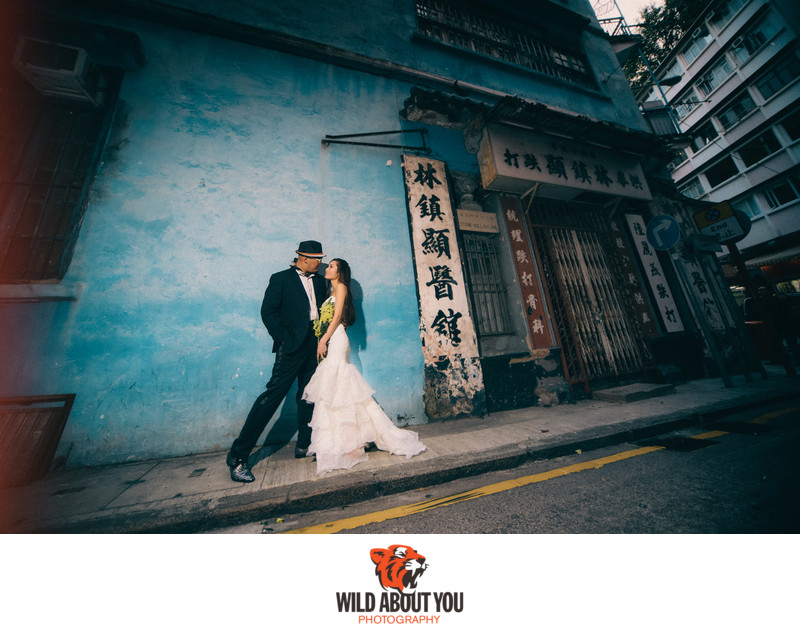 dramatic hong kong prewedding photography