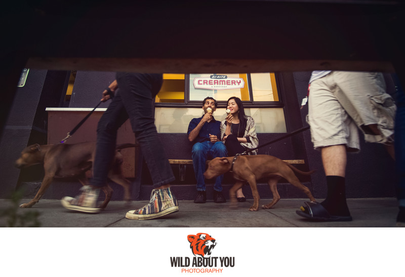 fun san francisco engagement photographer