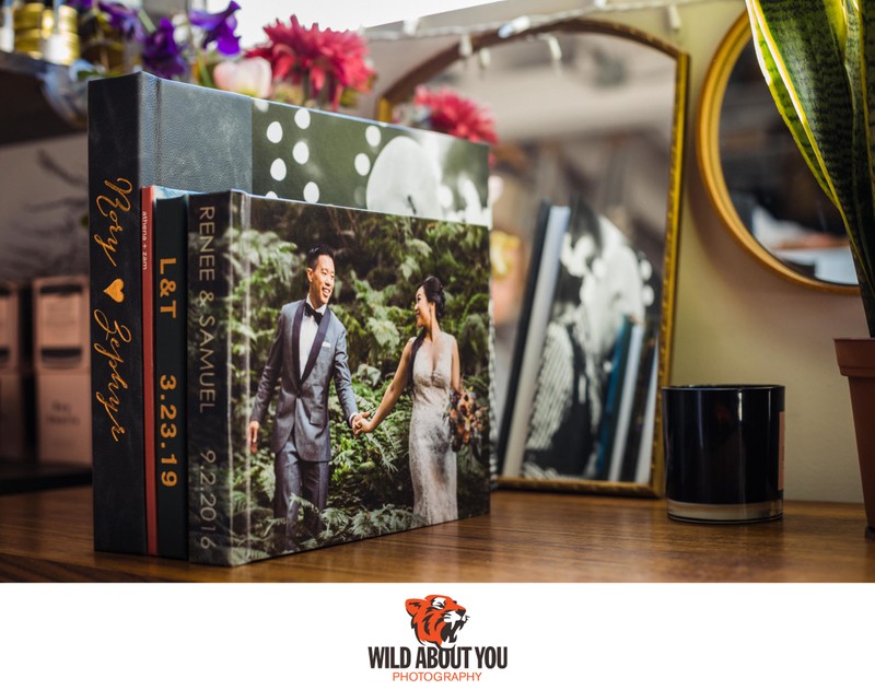 fine-art wedding albums