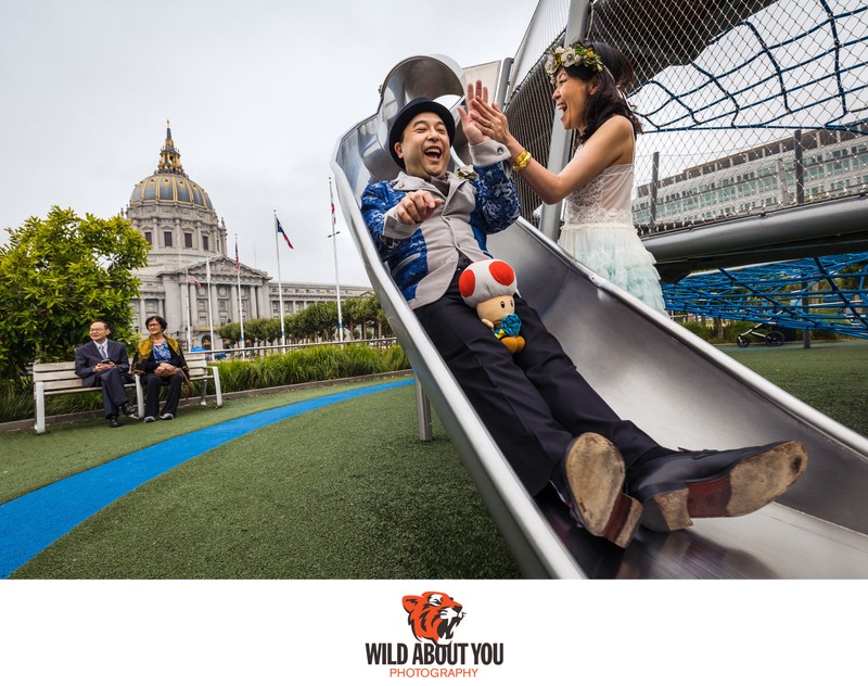 wedding photography SF city hall