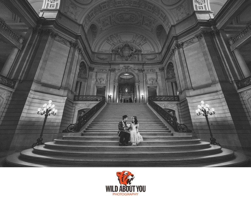 San Francisco City Hall elopement photography