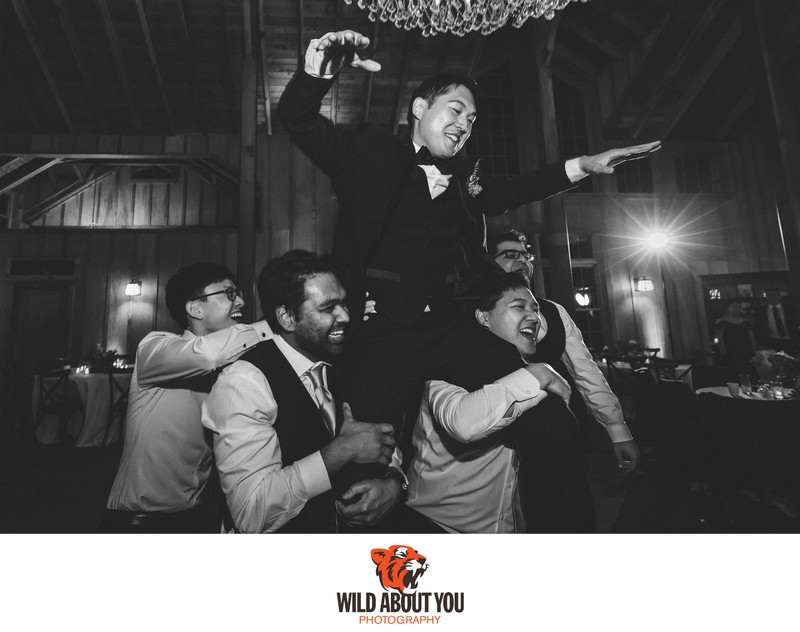 Fun wedding photographers Oakland