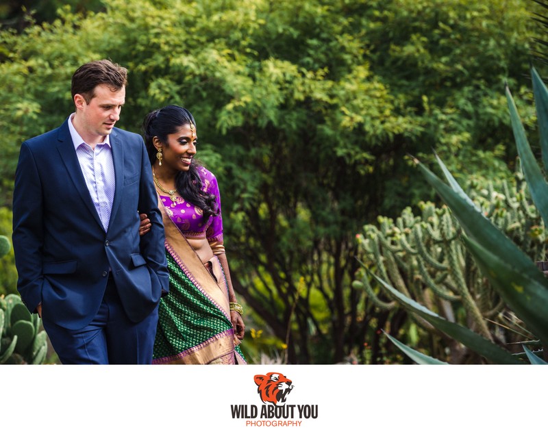 Berkeley Botanical Garden Indian Wedding