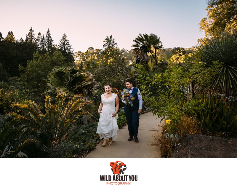 UC Berkeley Botanical Garden Wedding Photographers
