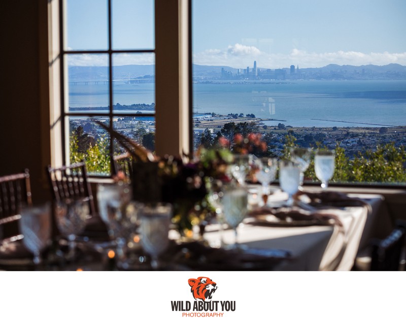 East Bay wedding with a view