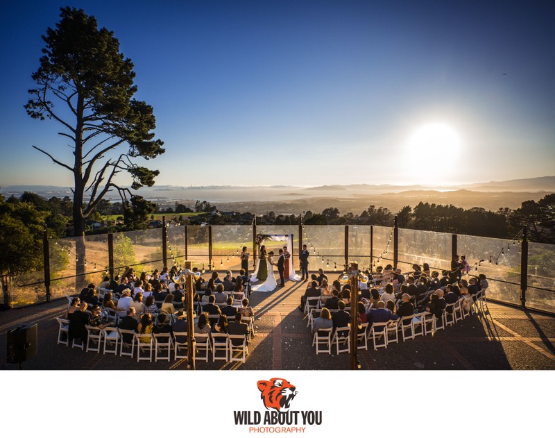 East Bay wedding venue with a view