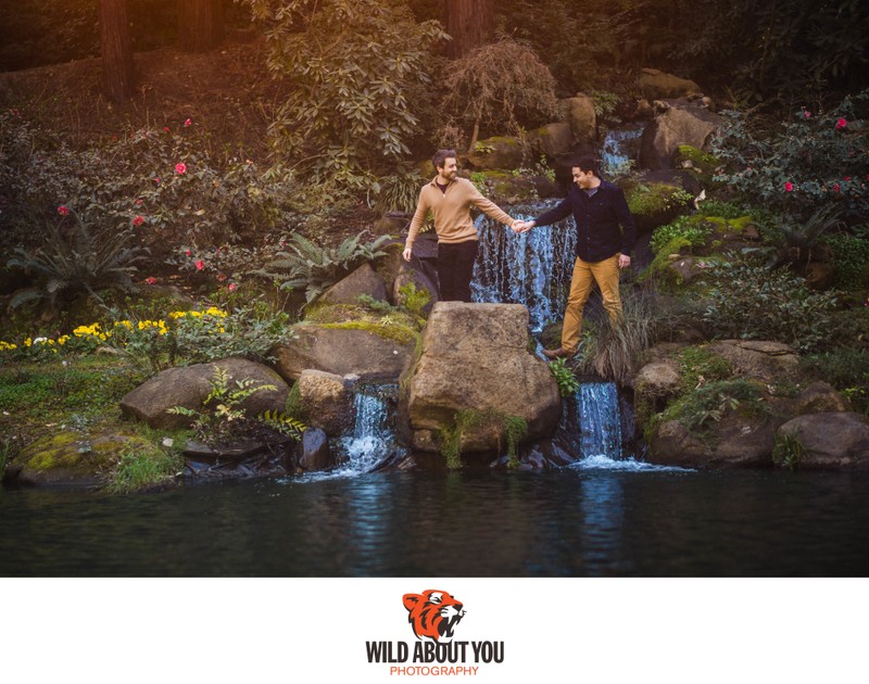 gay-friendly East Bay engagement photographer