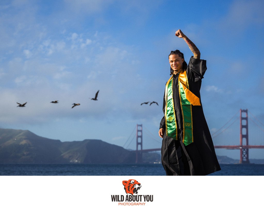 Bay Area college graduate photographer