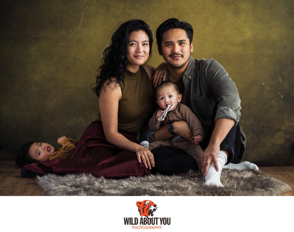 Berkeley family studio portrait photographers