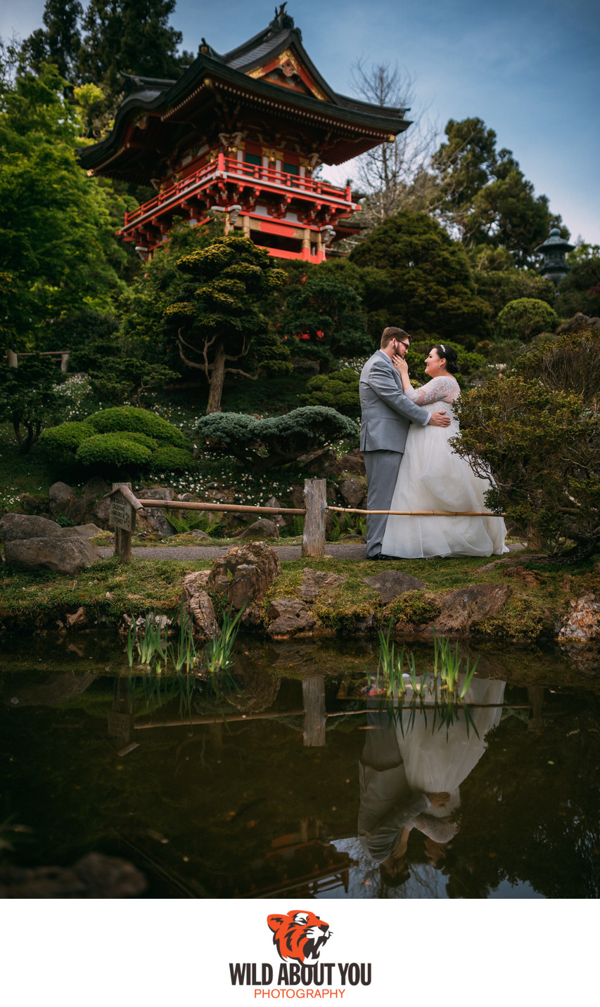 sf japanese tea garden elopement photographer