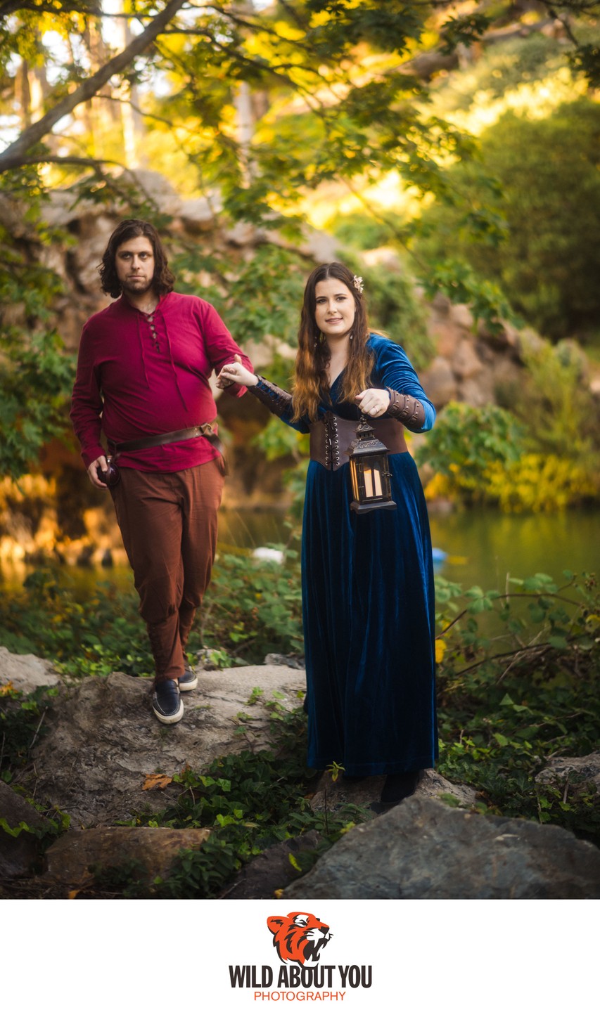 San Francisco Bay Area fantasy engagement photographer