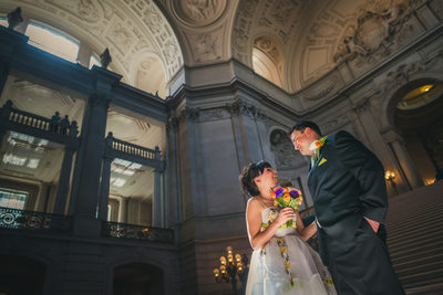 elopement photographer SF city hall