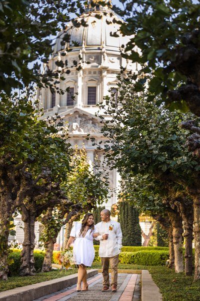 Sf city hall wedding photography