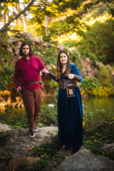 San Francisco Bay Area fantasy engagement photographer