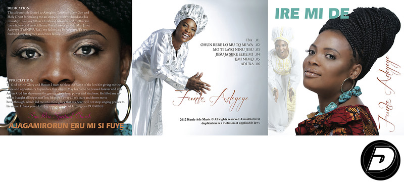 Harlem Photographer CD Cover Funke Adeyeye, Nigerian 