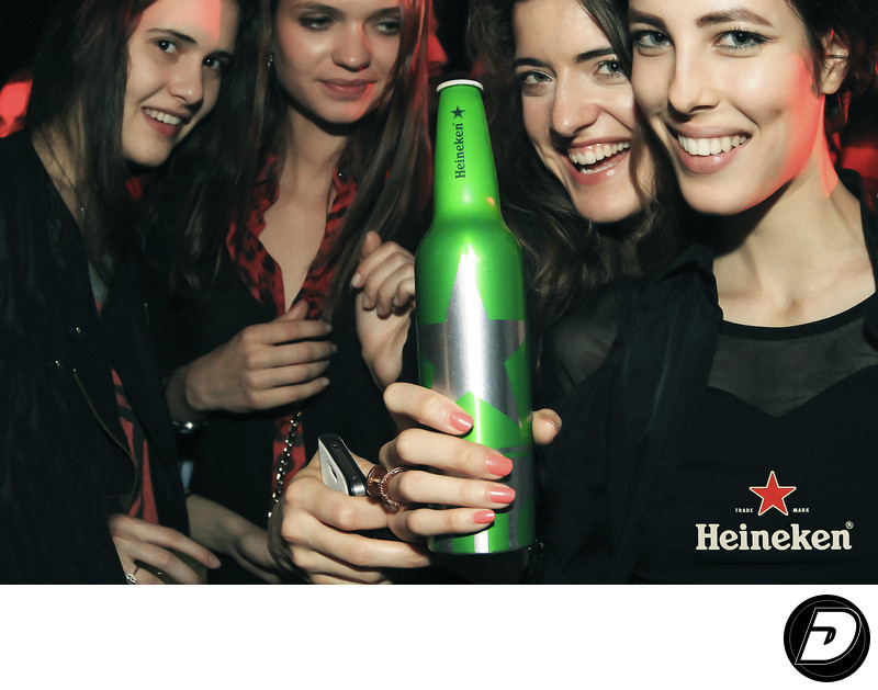 Heineken Four women NYC Advertising Photographer