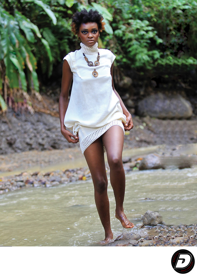 New York Fashion Photographer St Lucia River 