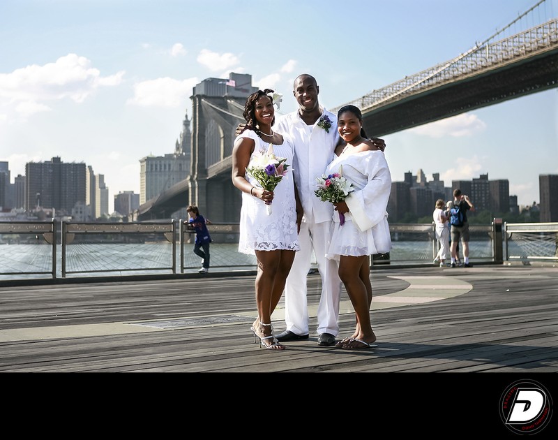Brooklyn Bridge City Hall Wedding