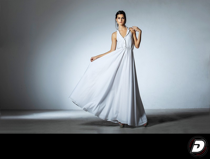 New York Best Fashion Photographer White Dress  