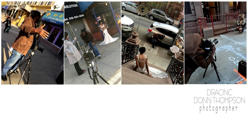 Dracinc Location Magazine Bridal Shoot Harlem NYC