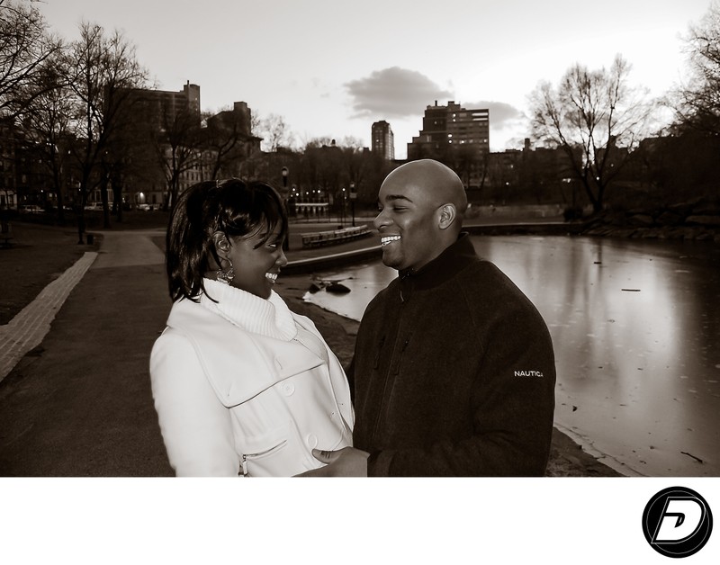 Morningside Park Photos Engagement