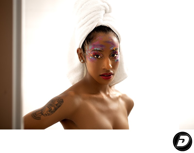 Harlem Beauty Photographer in Studio Photo