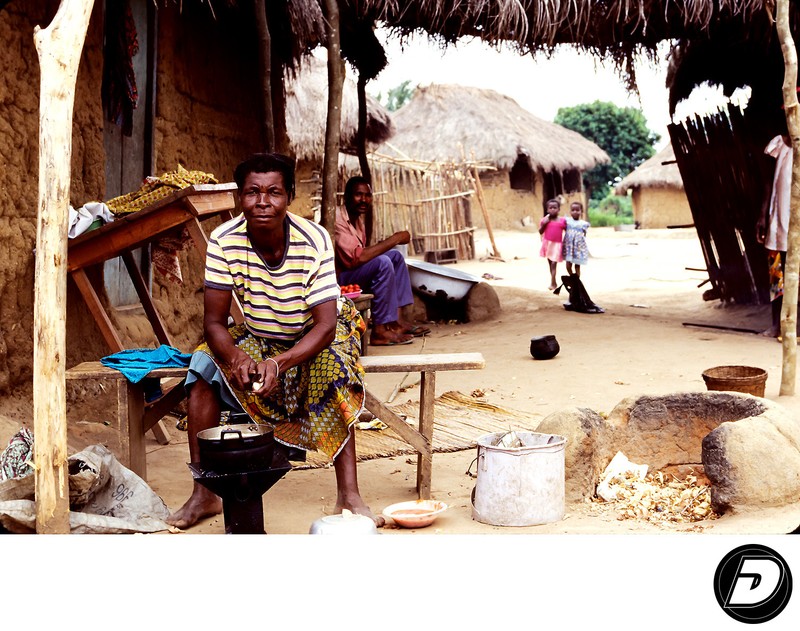 Ghana WA. Village Woman Photo