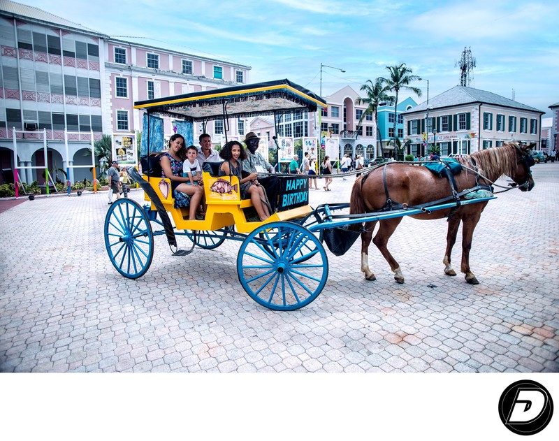 Nassau Rawson Square Horse Carriage Photo