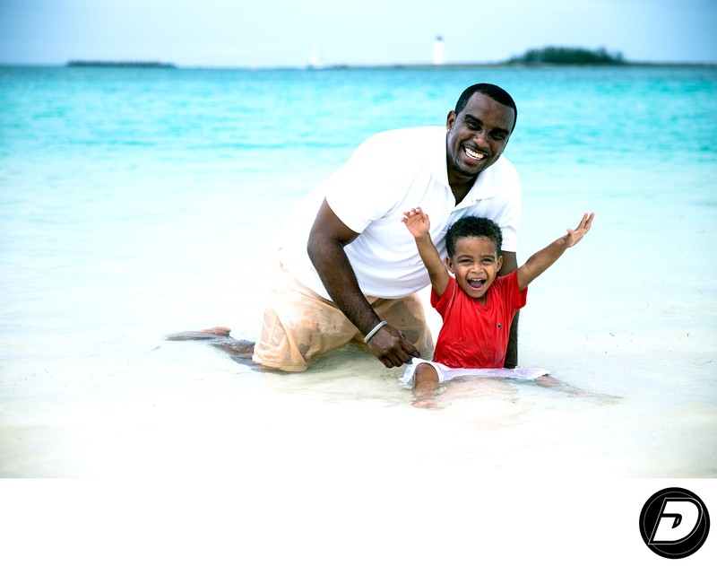 Junkanoo Beach Father & Son New York Photographer