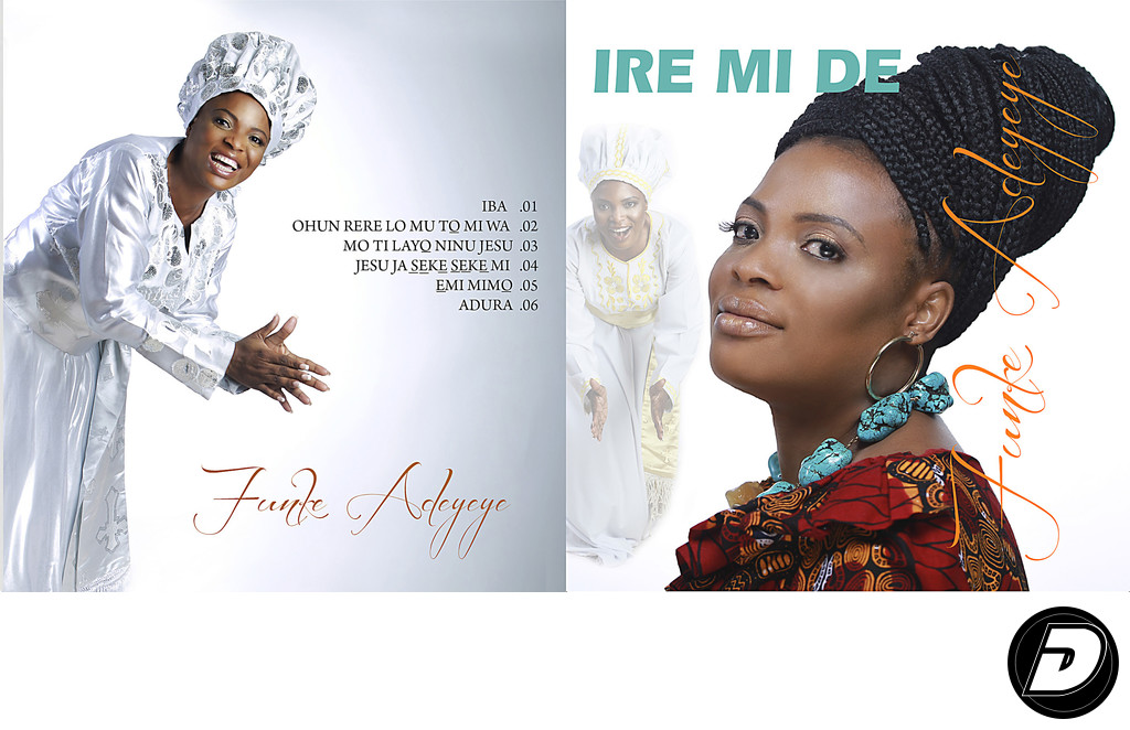 Nigerian Singer Funke Adeyeye CD Cover Photographer