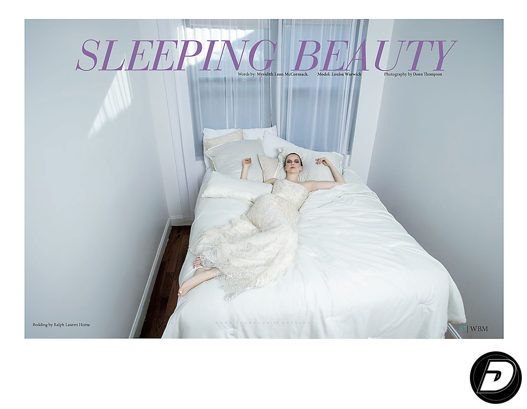 World Bride Magazine Sleeping Beauty Photographer  