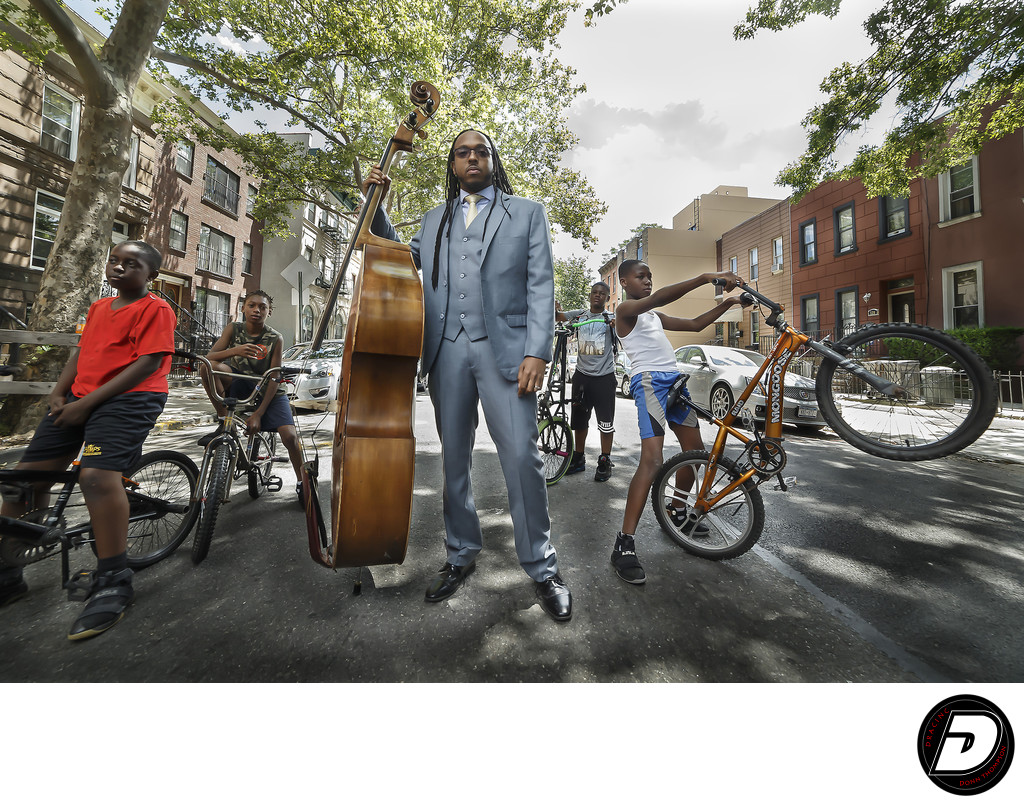 Corcoran Holt The Mecca Brooklyn Street Kids Photo