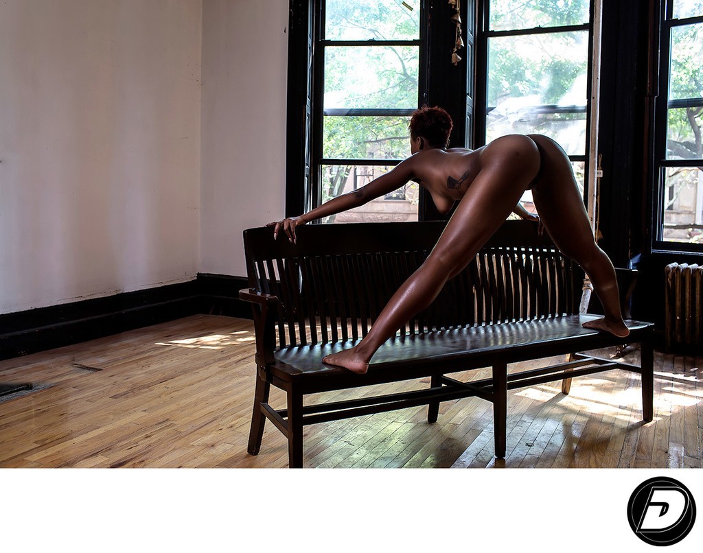 Harlem Brownstone Artistic Nude Photo