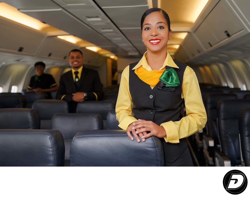 Fly Jamaica International Travel Attendant Photographer