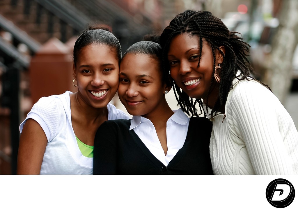 Three Beautiful Women New York Photographer