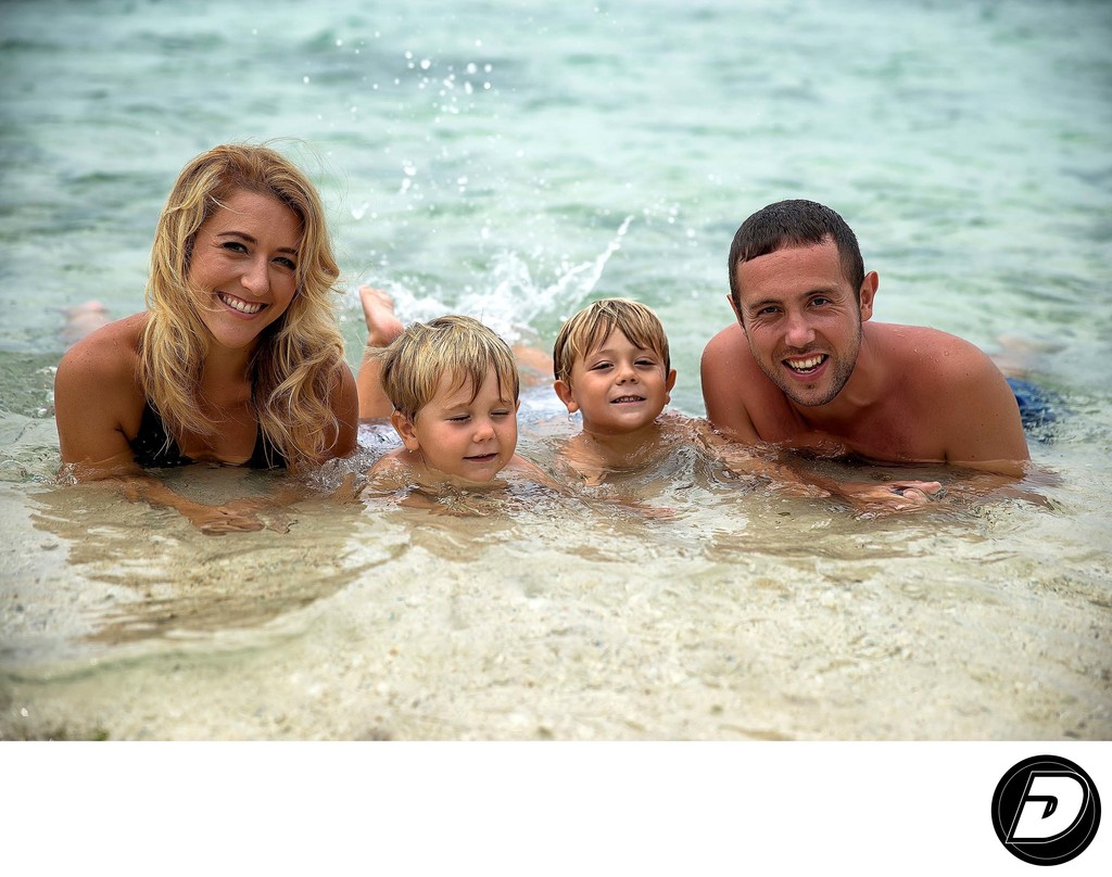 Better In The Bahamas Family Vacation Ad Campaign Photo