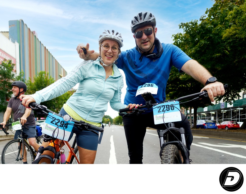 Five Boro Bike Tour 125 St 