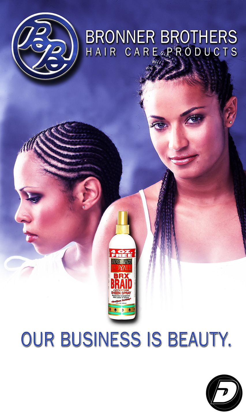 Bronner Brothers Hair Products Ad Campaign Photographer