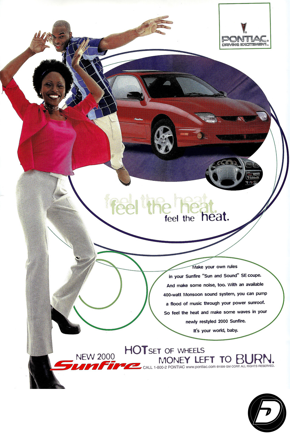 Pontiac Sunfire 2000 Ad Campaign Photographer 