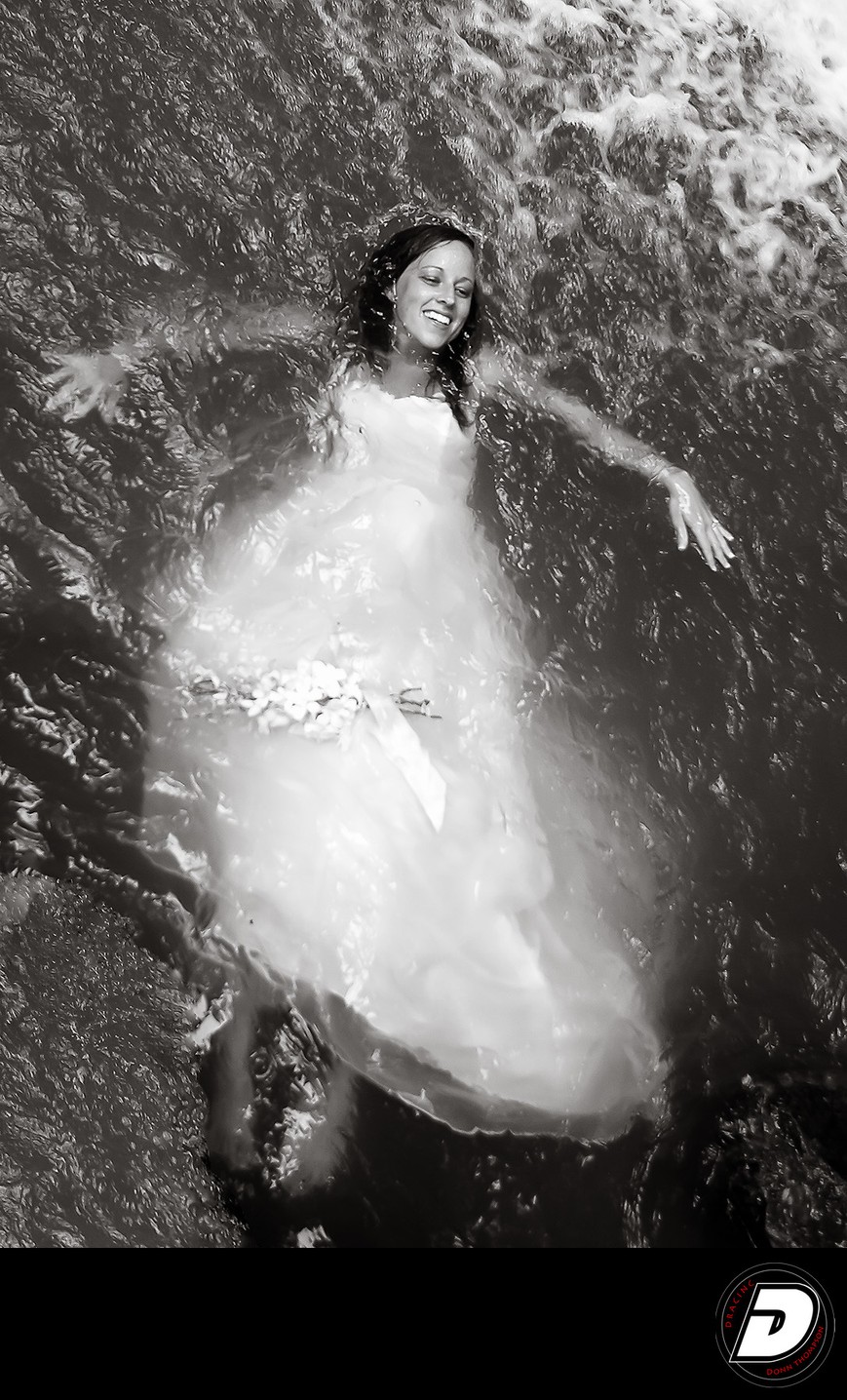 St Lucia Trash The Dress Wedding Photographer 
