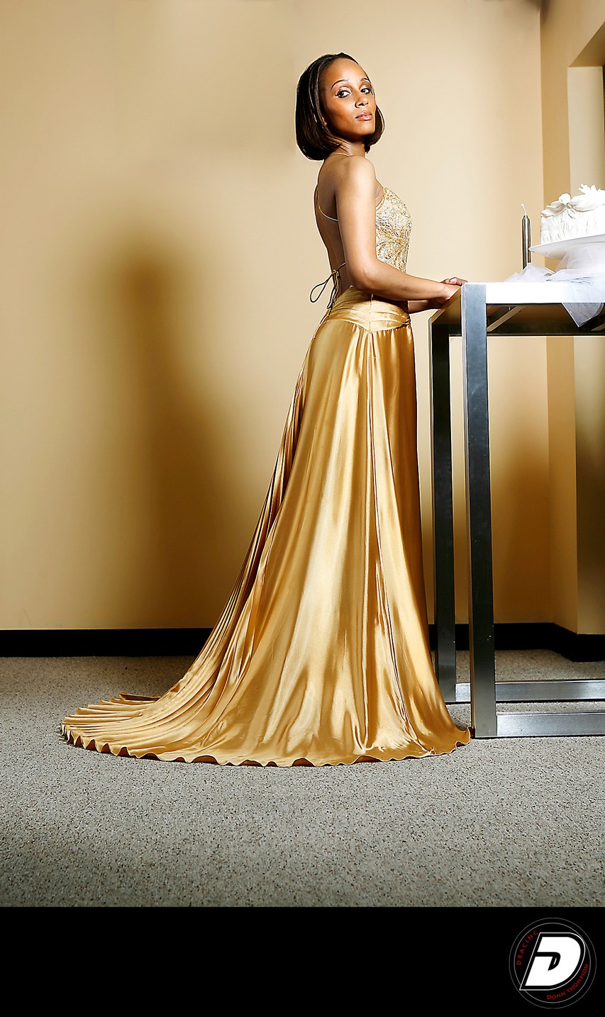 Gold Bridal Fashion Gown NYC Wedding Photographer